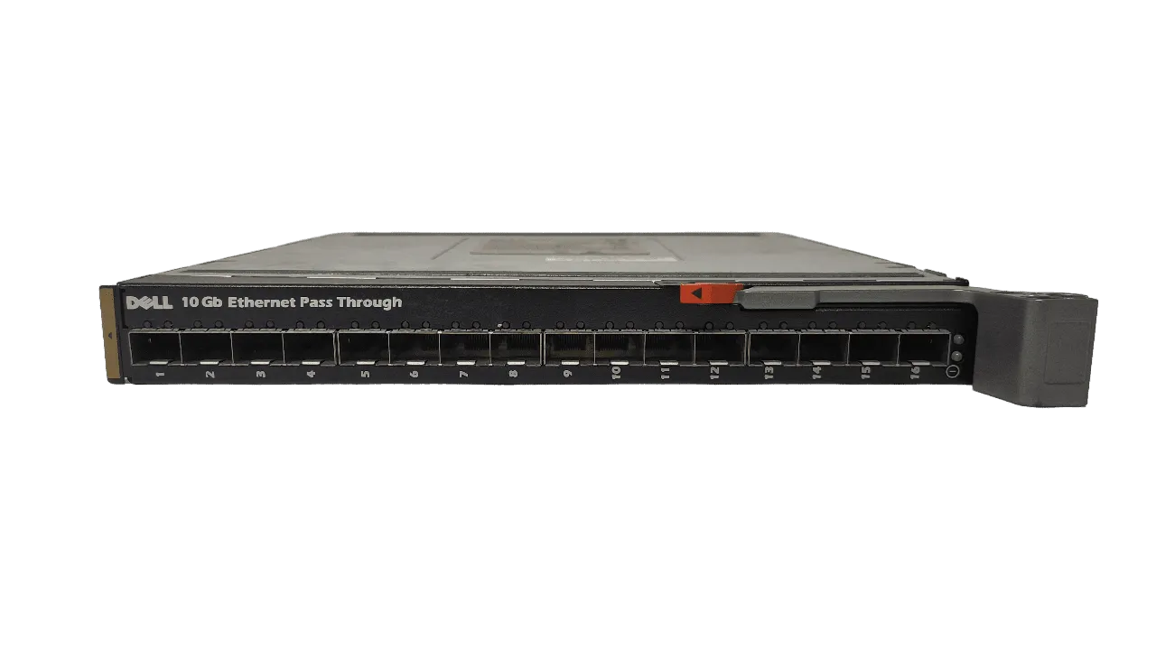 T997P DELL M1000E 10GB 16-PORT ETHERNET PASS THROUGH MODULE