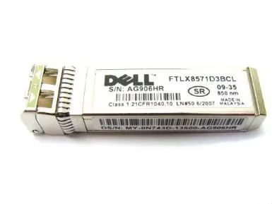 N743D DELL FINISAR 10GBPS SFP+ MODULE