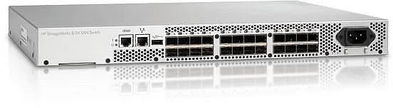 AM867B HP P 8/8 (8) Full Fabric Ports Enabled SAN Switch