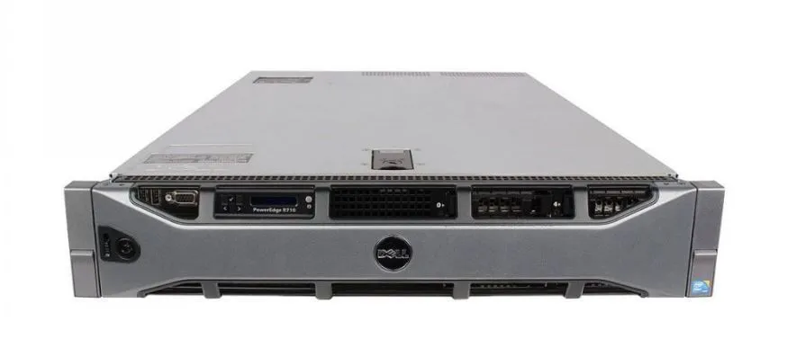 Servidor Dell R710: 2 Xeon SixCore, Ram 128GB, 2x HDs 600GB SAS + Par de Trilhos + Bezel