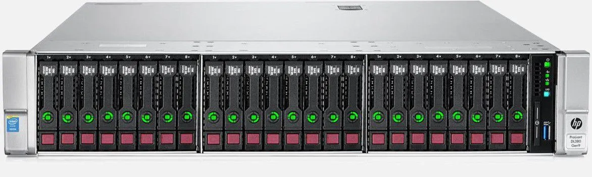 Servidor HP DL380p G9: 2 Xeon 12 Core, Ram 256GB, 8x SAS 900GB