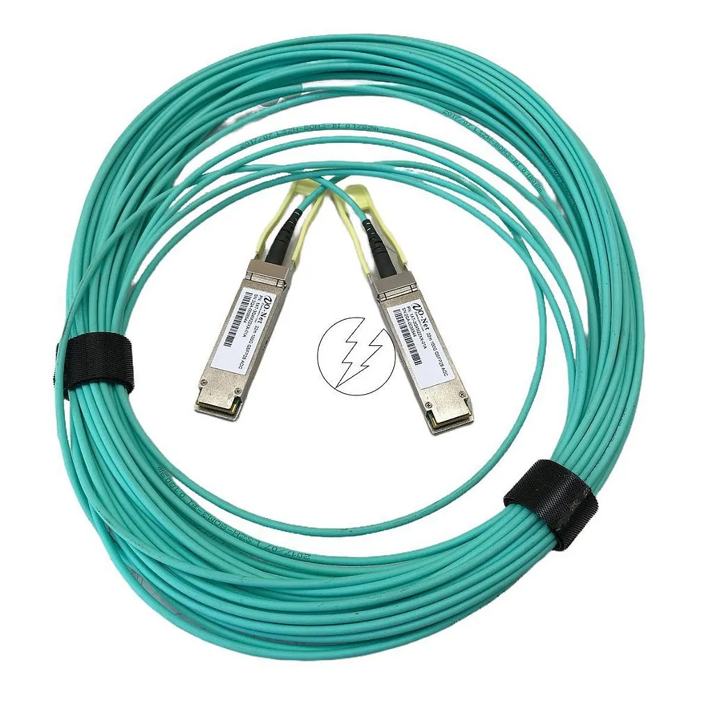 Cabo Fibra Óptica AOC AQPA9N17ADLN0817: QSFP28 100GB, 22 metros