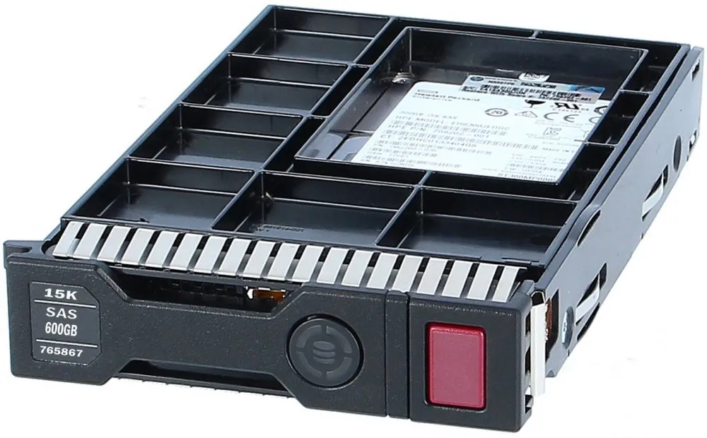 765424-B21 HP 600GB SAS 12G 15KLFF (3.5in) SC HDD