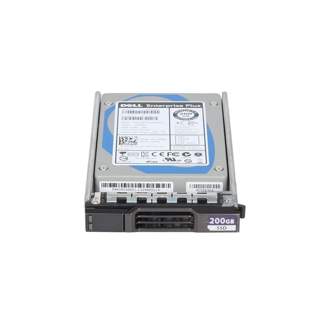 31H89-CL DELL COMPELLENT 200GB 6G 2,5INCH SAS SSD