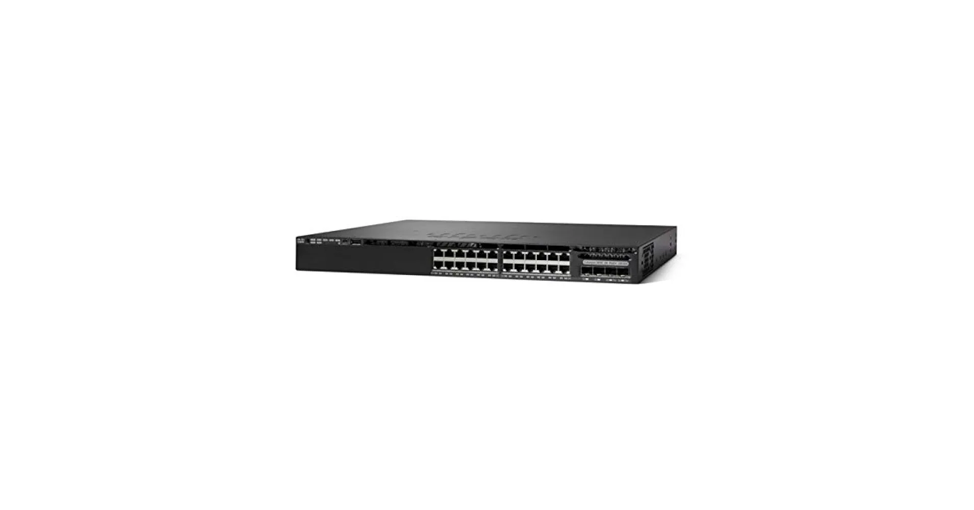 WS-C3650-24PD-L CISCO CATALYST 3650 24 PORT SWITCH POE+ 2X10G UPLINK LAN BASE