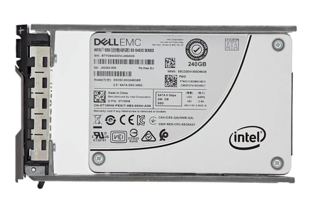 T1WH8 240GB SSD 6G SATA 2.5 MU TLC