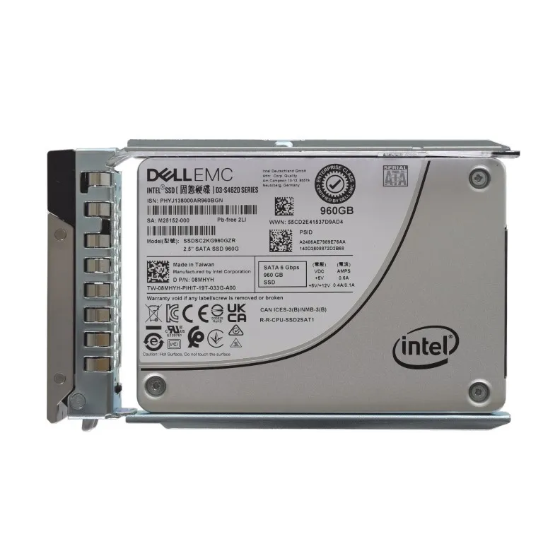 P08692-001 HP HPE 960GB SATA 6G Mixed Use SFF (2.5in) SC DS SSD