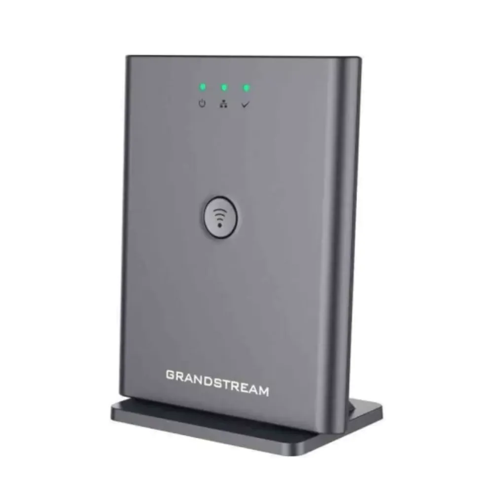 Base VoIP DECT Grandstream DP752 com suporte para 5 aparelhos e até 10 contas SIP