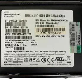 782996-001 HP 480GB 6G 2,5INCH SATA SC SSD (NO TRAY)