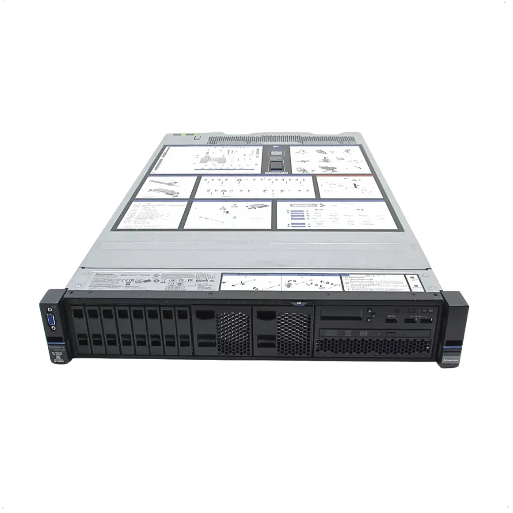 Servidor IBM X3650 M5 8SFF 24 Core 256GB HD 2.4TB SAS