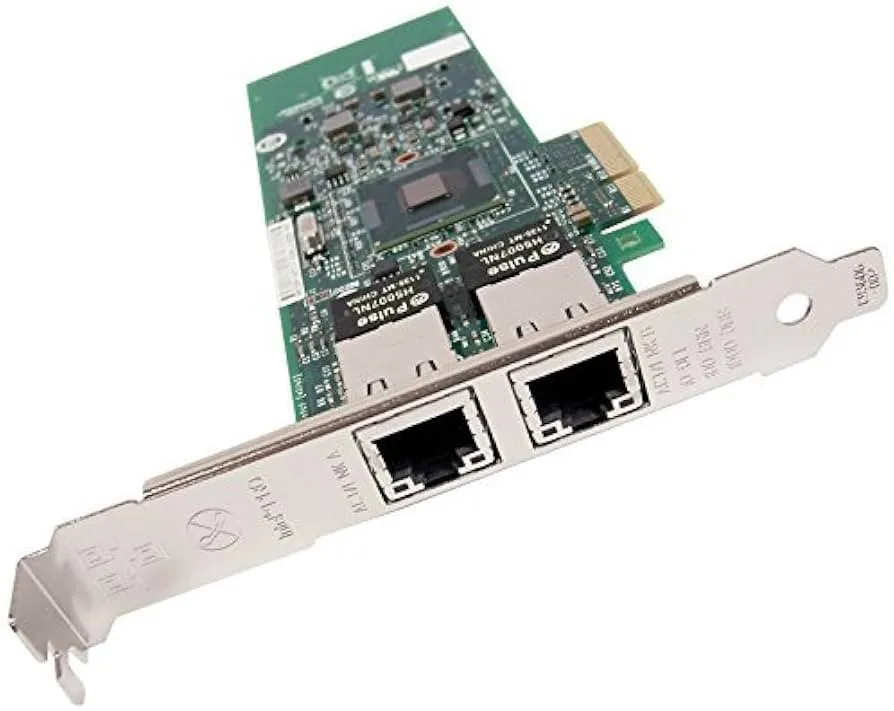 1P8D1 Intel Dell Dual Port Gigabit Server Adapter Ethernet PCIe Network Intel