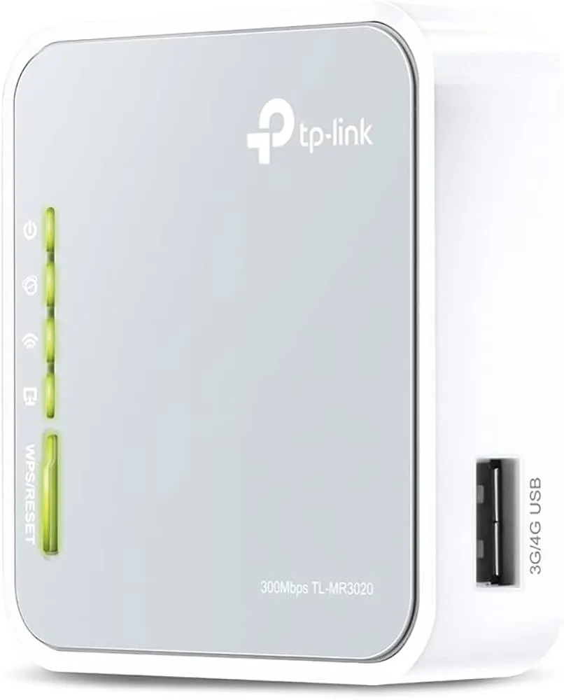 TL-MR3020 TP-LINK PORTABLE 3G/4G 300MBPS WIRELESS N ROUTER