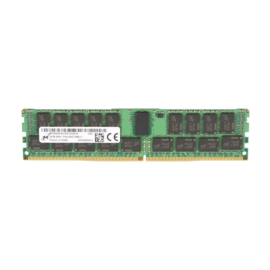 805351-B21 MICRON 32GB (1*32GB) 2RX4 PC4-19200T-R DDR4-2400MHZ RDIMM