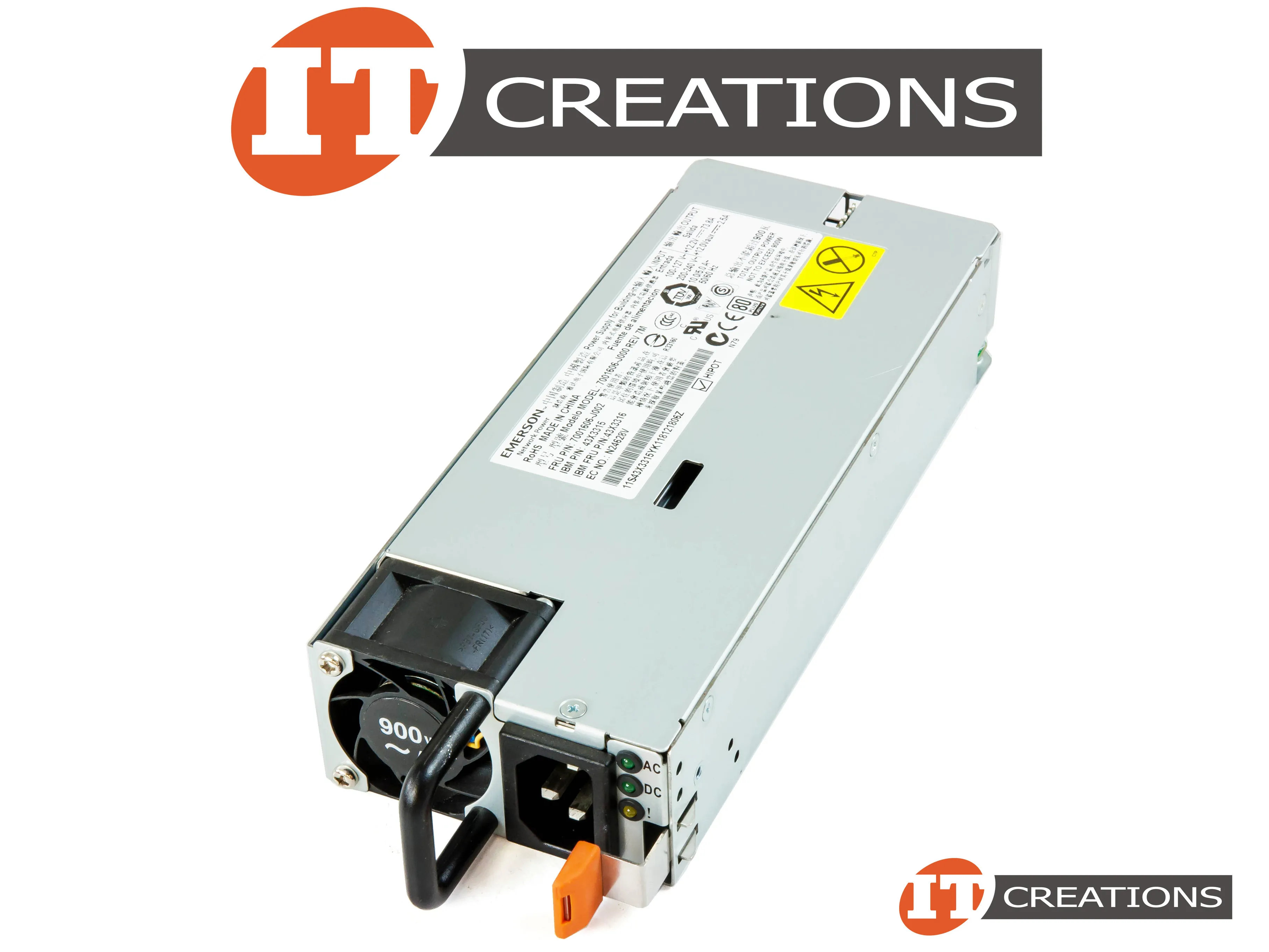 43X3316 IBM IBM 900W Hot Swap RPS x3650M4