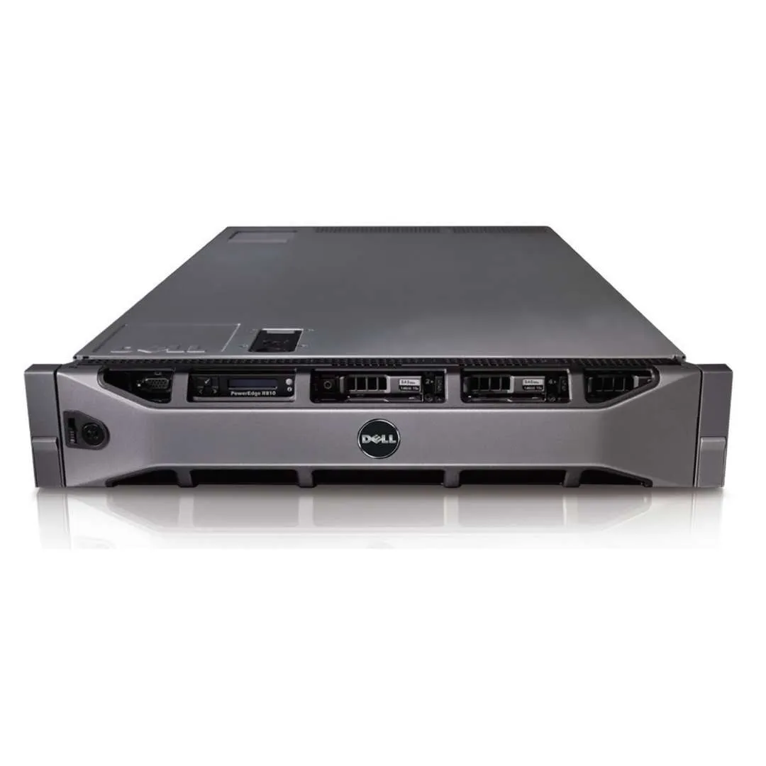 PER810 BASE Dell Dell PowerEdge R810 2U Rack Server. Up to 4 CPUs. 32 DIMM slots (Max 1TB using 32GB DIMMs). 6 x 2.5
