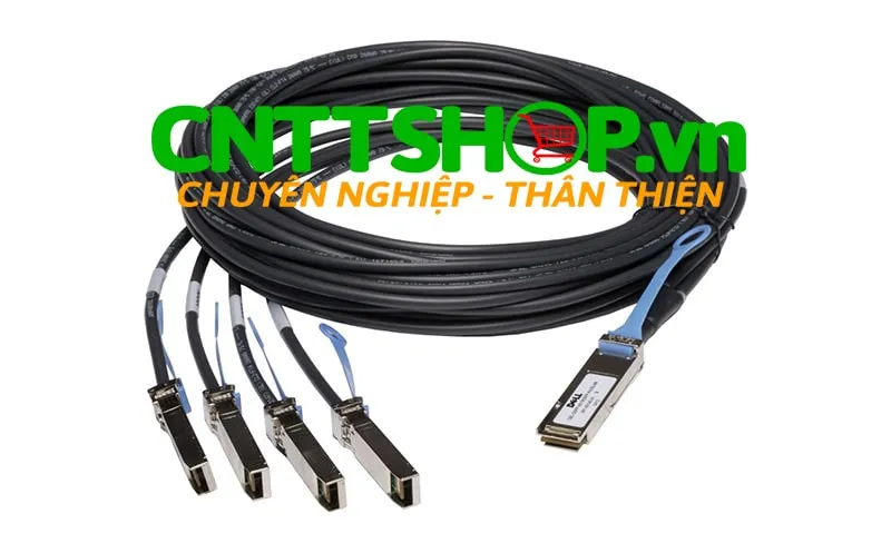 7H9N2 Dell QSFP+ to 4x SFP+ Breakout Cable 0.5M
