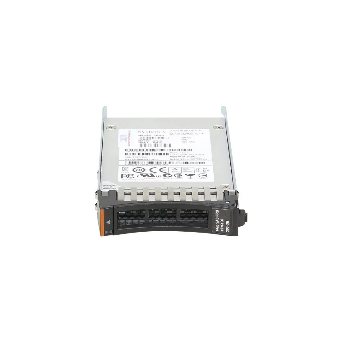 49Y6129 IBM 200GB 6GB 2,5INCH SAS SSD