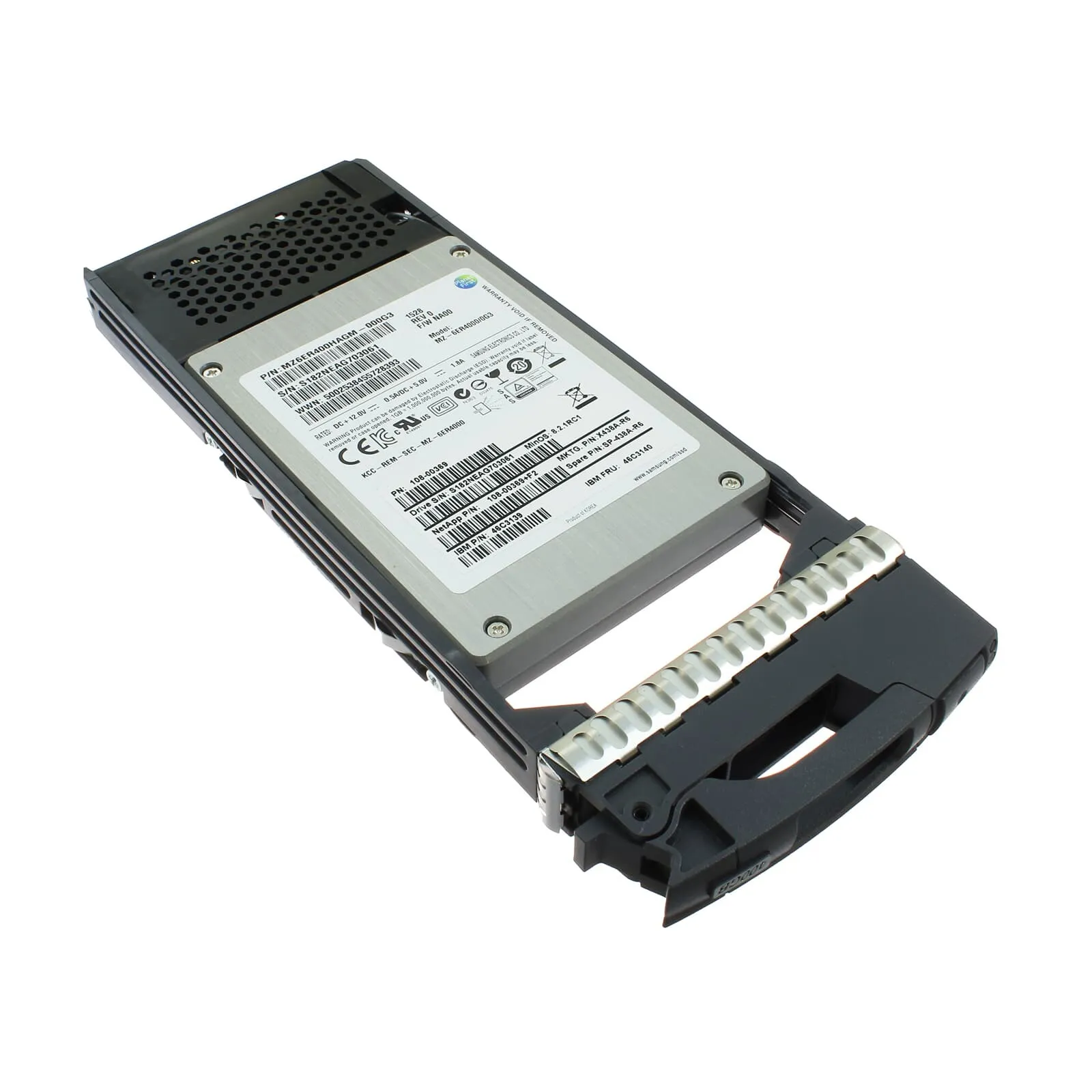 X438A-R6 NETAPP 400GB 12G 2.5INCH SAS SSD