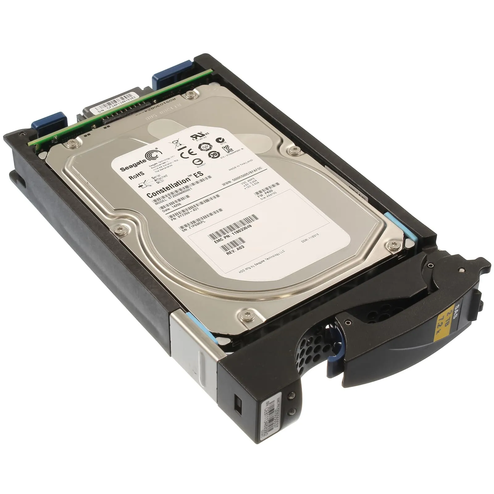 005050037 EMC 2TB 7,2K 6G HOTSWAP 3,5INCH SAS HDD