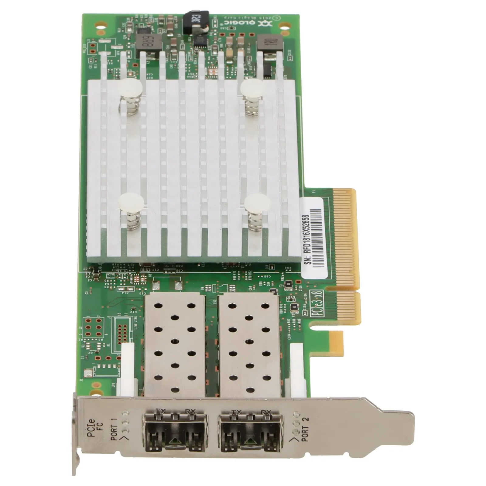QLE2692-F-LP FUJITSU QLE2692 16GB DUAL-PORT FC PCI-E ADAPTER - LPB