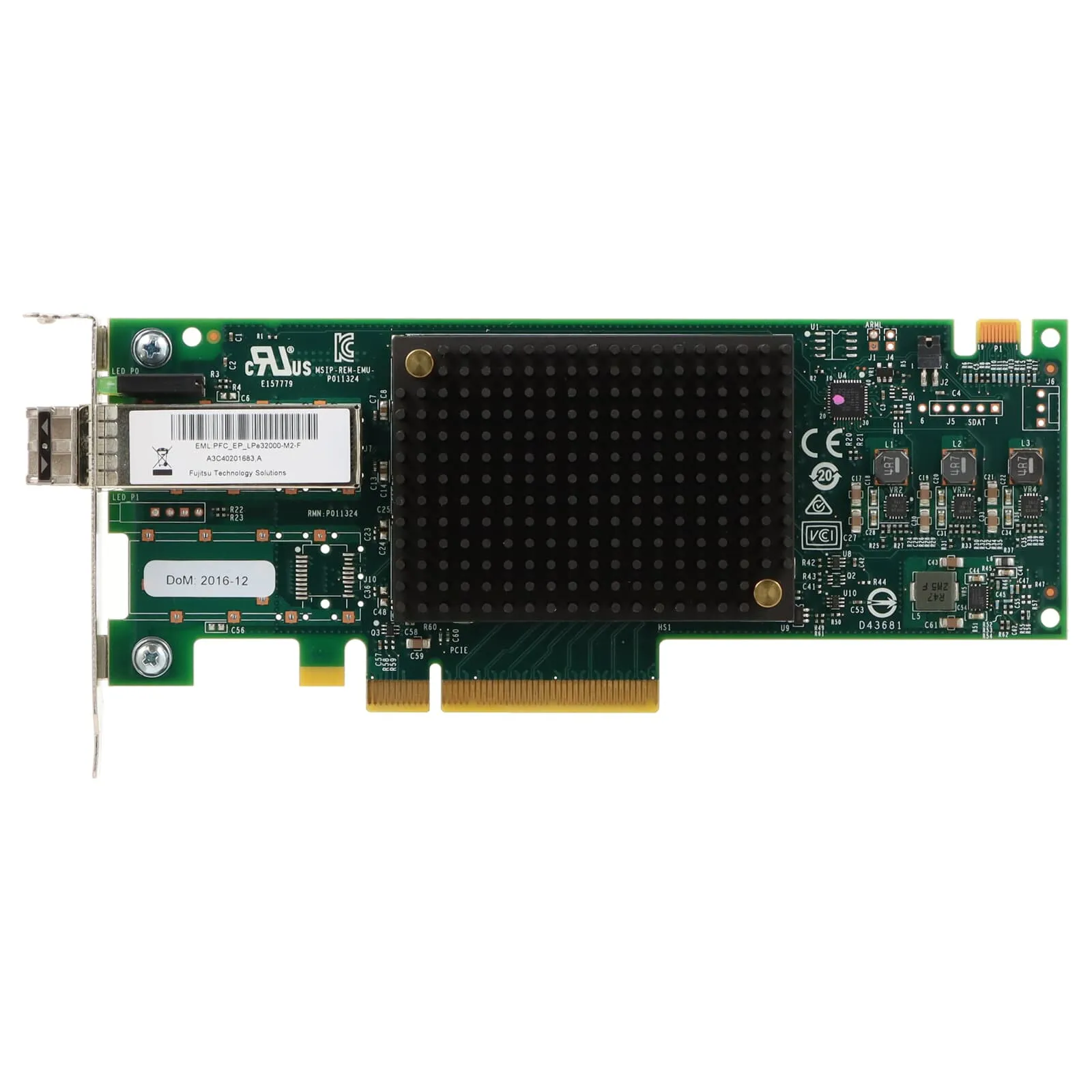 A3C40201683-LP FUJITSU 32GB SHORT WAVE OPTICAL FC SFP+ SINGLE-PORT HBA - LPB