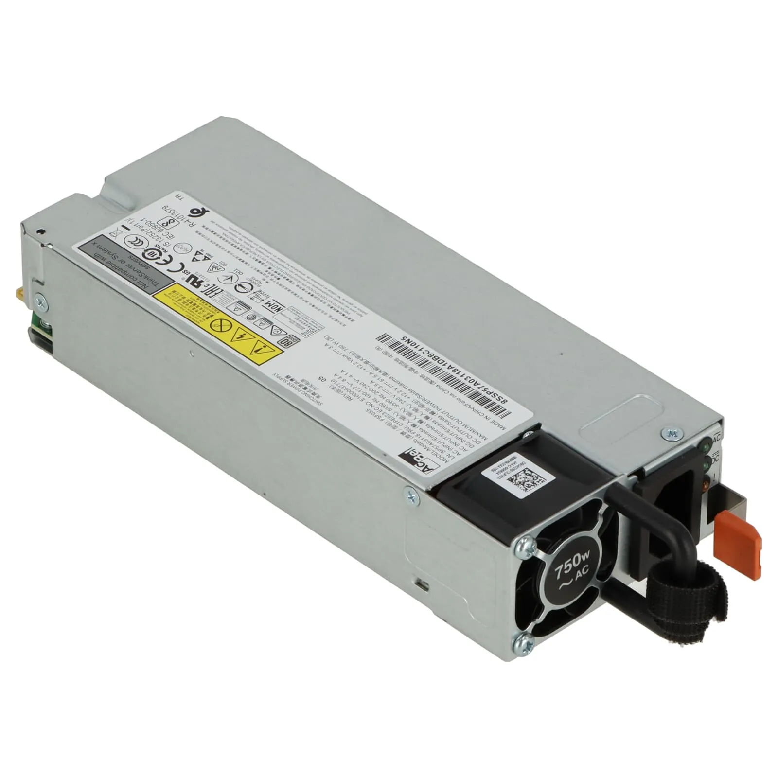 01PF515 Lenovo ThinkSystem 750W (230/115V) Platinum Hot-Swap Power Supply