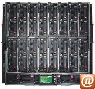 507015-B21 HP HP BLC7000 ENCLOSURE WITH 1 PHASE 6 POWER SUPPLY 1 OA/Module with KWM