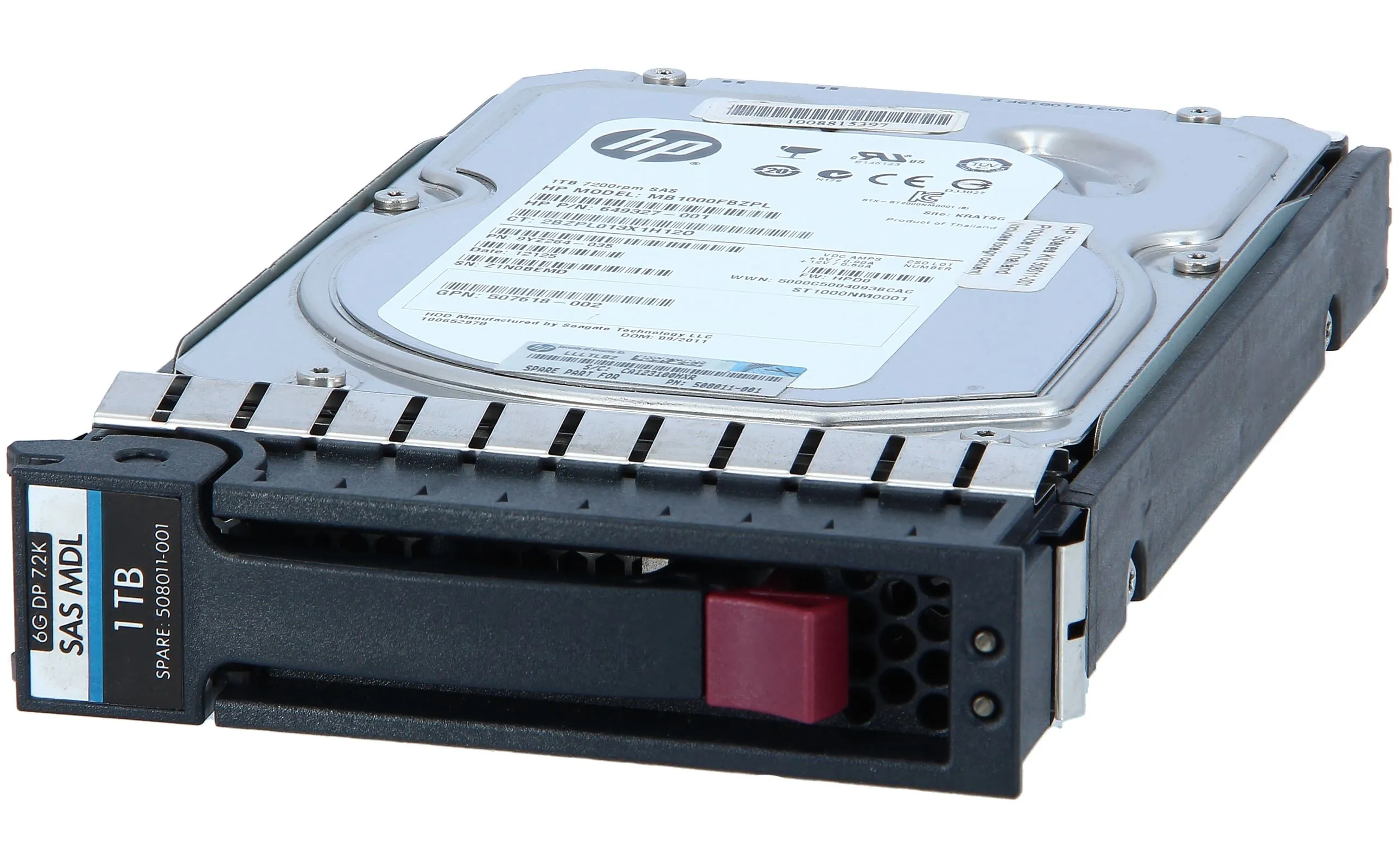 507614-B21 HP 1TB SAS 6G 7.2K LFF (3.5in) HDD