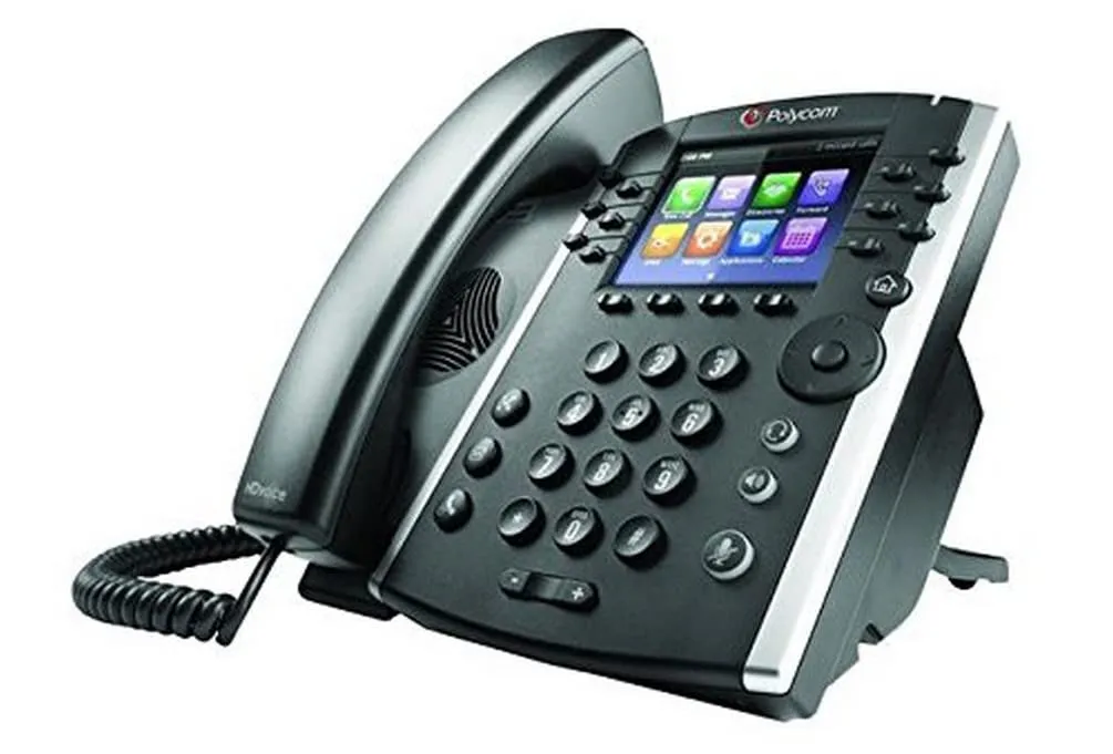 VVX411 POLYCOM VVX 411 VOIP 12 LINE PHONE SKYPE ONLY