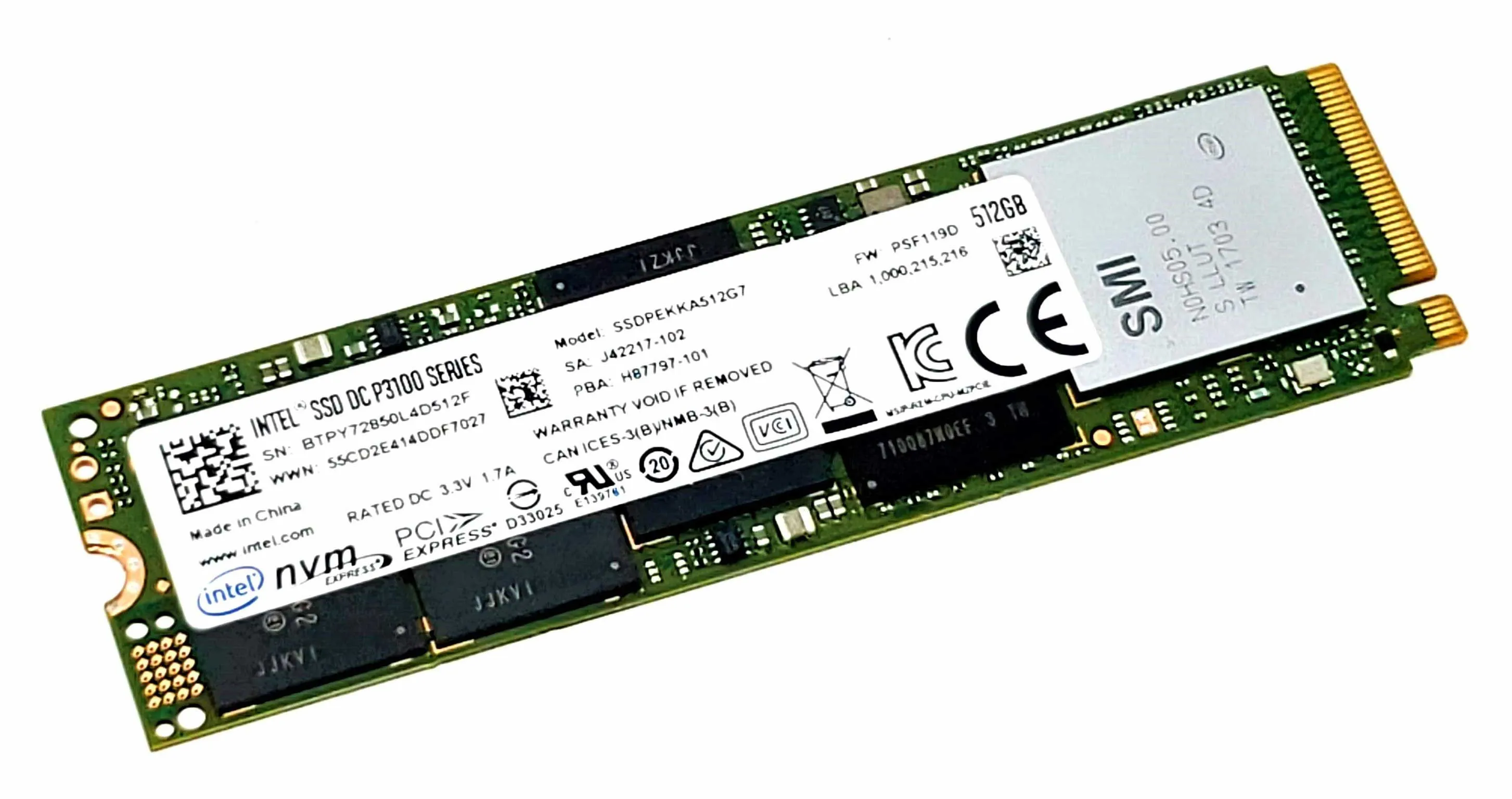 L33592-001 HP 512GB M,2 2280 660P PCIE GEN3X4 SSD
