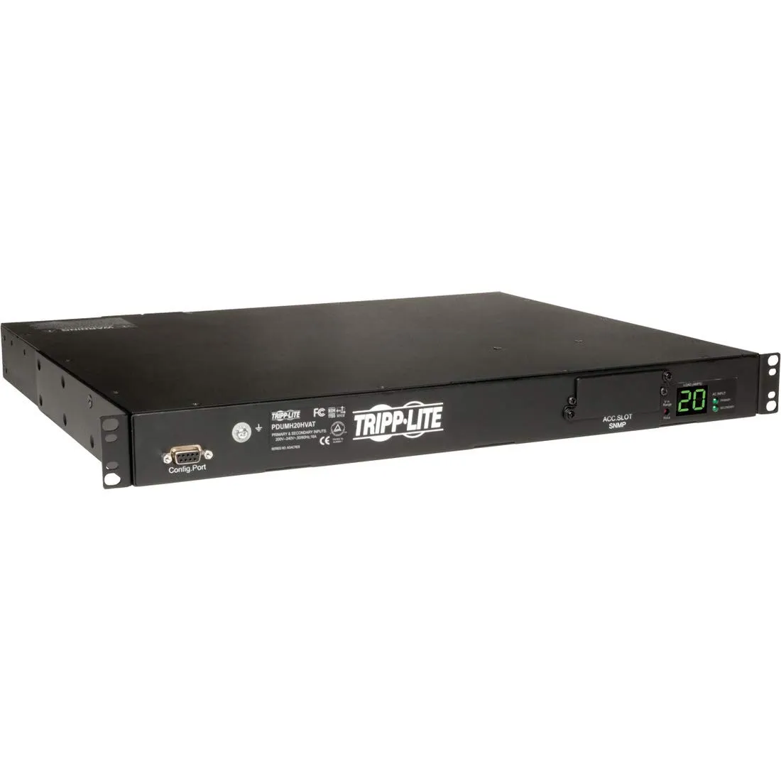 PDUMH20HVATS TRIPPLITE 3,8KW 200-240V SINGLE-PHASE ATS/LOCAL METERED PDU