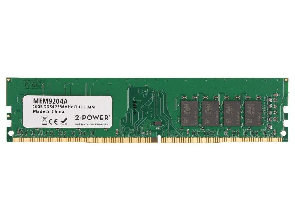 MEM9204A 2-POWER 16GB (1*16GB) PC4-21300U DDR4-2666MHZ UDIMM