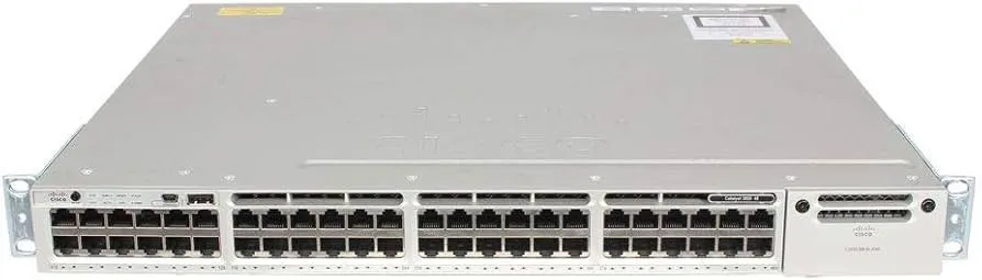 WS-C3850-48T-L-1G CISCO CATALYST 48 PORT SWITCH WITH 1G MODULE PRE INSTALLED