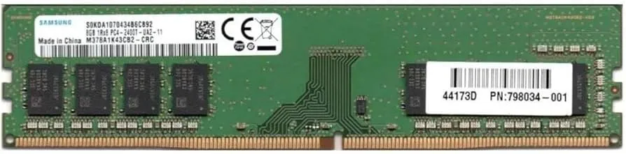 M378A1K43CB2-CRC SAMSUNG 8GB (1*8GB) 1RX8 PC4 19200T-U DDR4-2400MHZ UDIMM