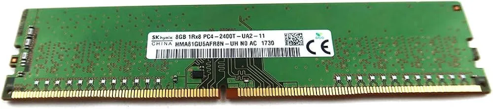 HMA81GU6AFR8N-UH HYNIX 8GB (1*8GB) 1RX8 PC4-19200T-U DDR4-2400MHZ UDIMM