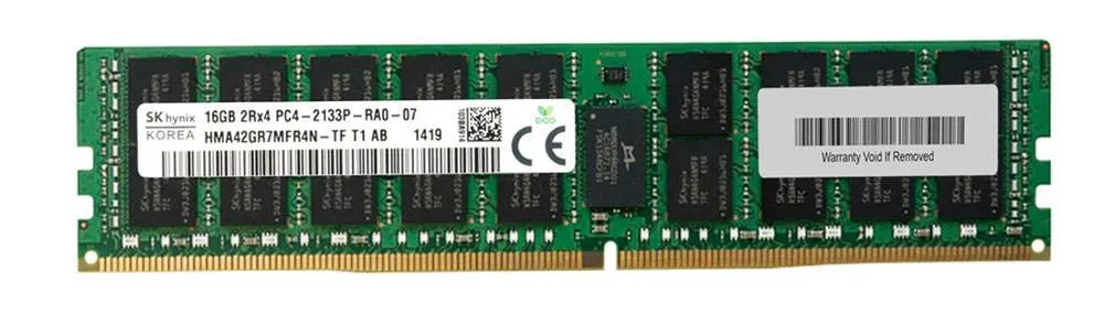 HMA42GR7MFR4N-TF- Hynix 16GB PC4-17000P DDR4-2133 2RX4 ECC