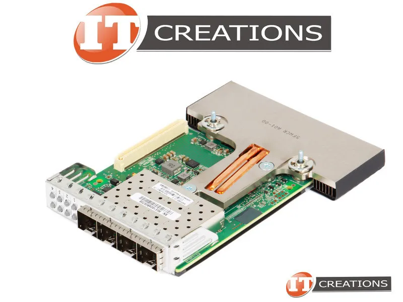 555-BDXY QLogic Dell Qlogic FastLinQ 41164 QP 10G SFP+ rNDC CNA