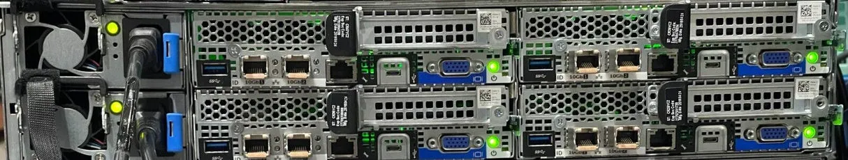 PEC6300 4XC6320 ENT DELL POWEREDGE C6300 NODE SERVER CHASSIS WITH 4*C6320 NODES