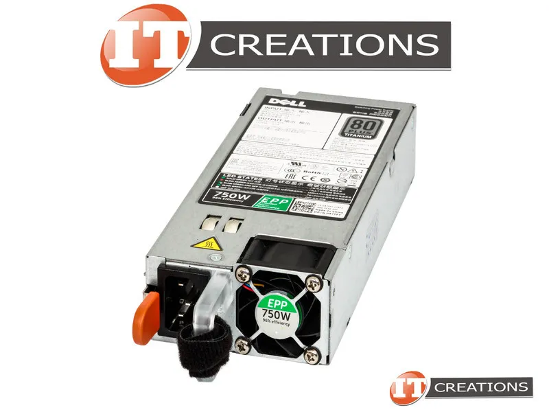 57TFT DELL 750W EPP 80 PLUS TITANIUM POWER SUPPLY