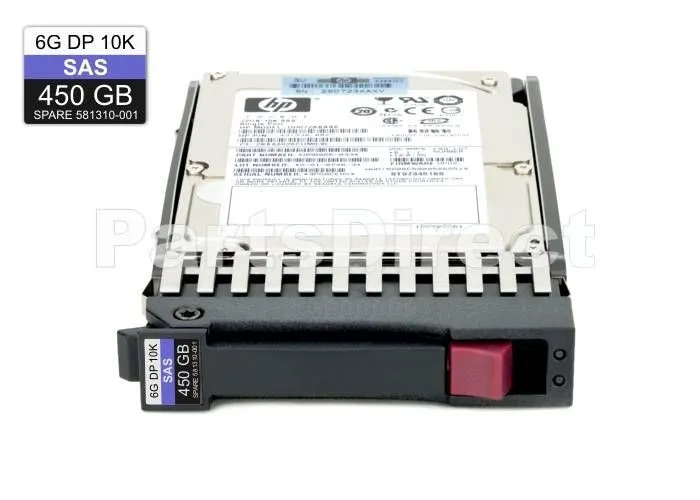 581284-B21 HP 450GB 10K DP 6G 2,5IN SAS HDD