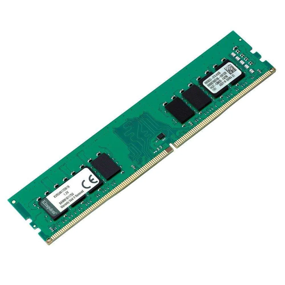 KVR24N17D8/16 KINGSTON 16GB (1*16GB) 2RX8 PC4-19200U DDR4-2400MHZ UDIMM
