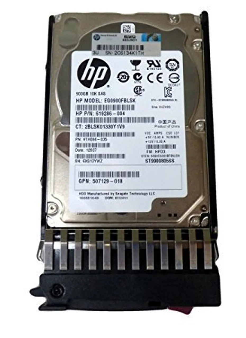 666355-004 HP HP 900GB SAS 6G 10K SFF (2.5in) SC HDD