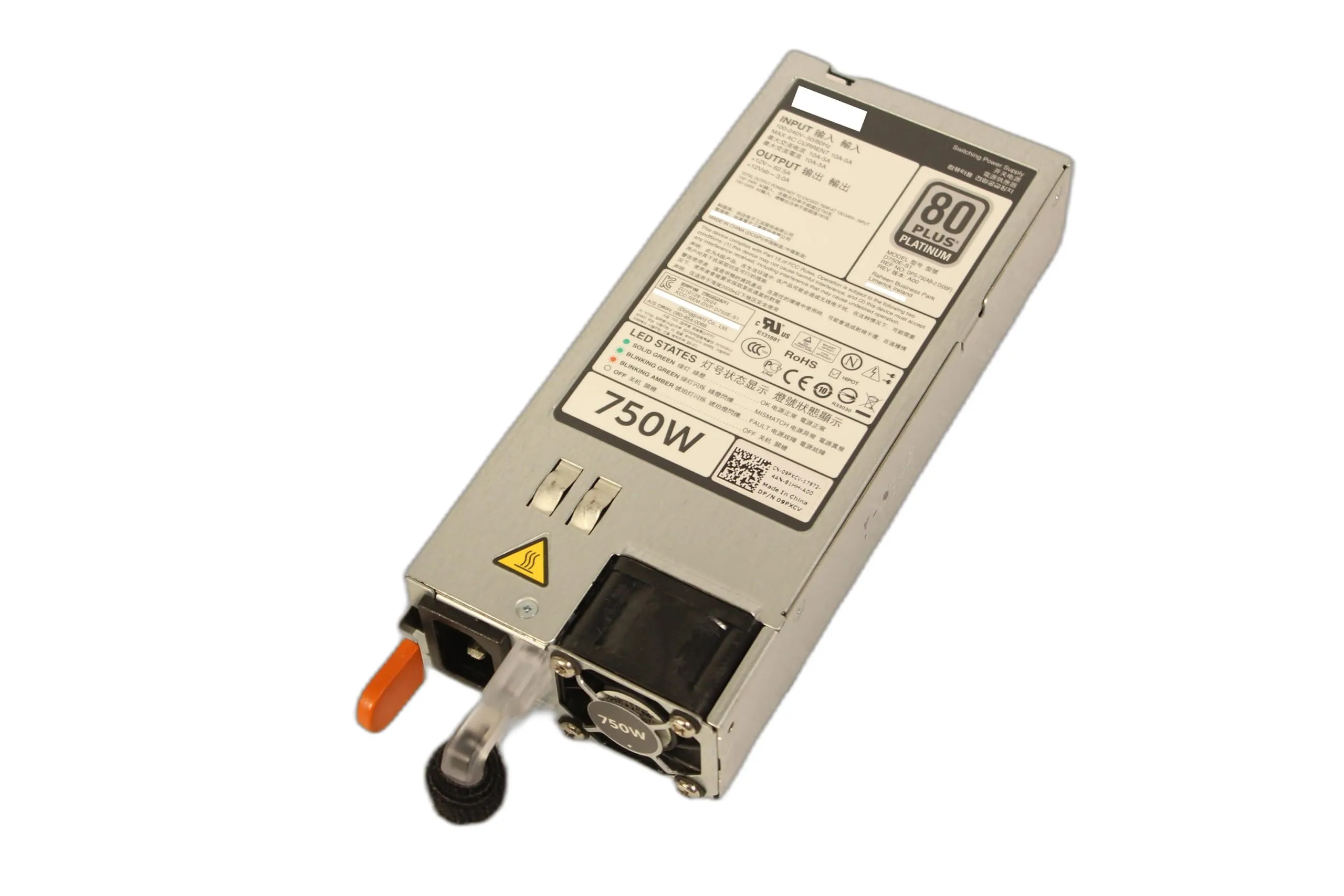9PXCV Dell Power Supply 750W