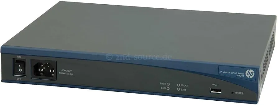 JD431A HP MSR20-10 ROUTER