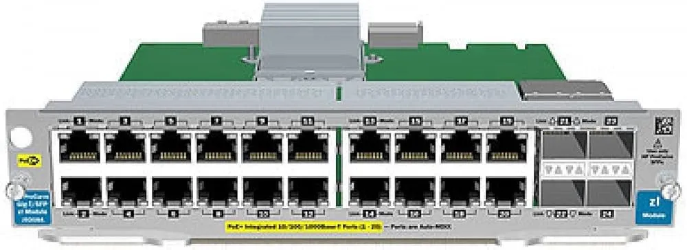 J9548A HP HPE 20-port Gig-T/2-port 10GbE