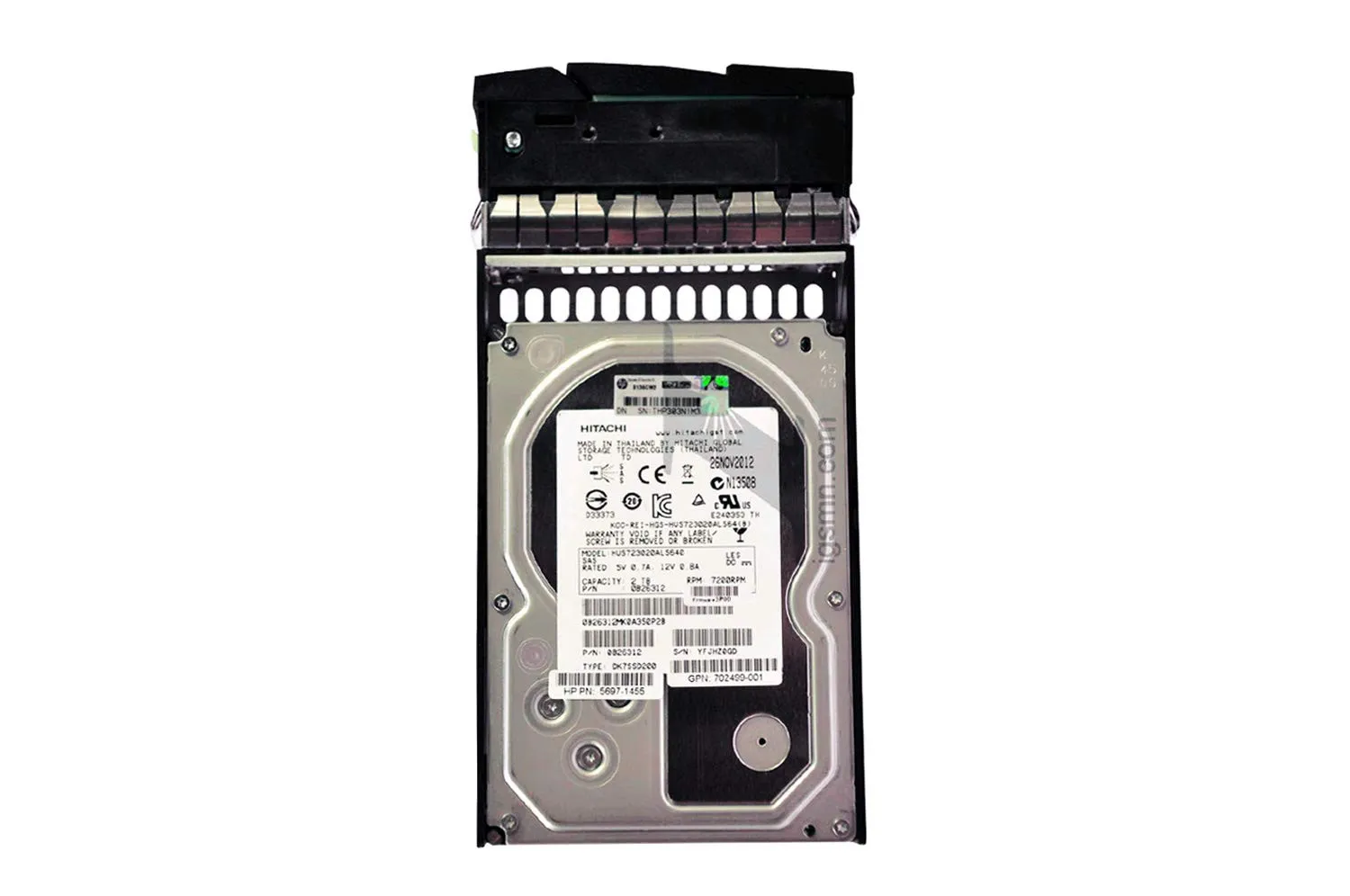 5697-1455 HP HPE M6720 2TB 6G SAS 7.2K LFF (3.5-INCH) NEARLINE HARD DRIVE