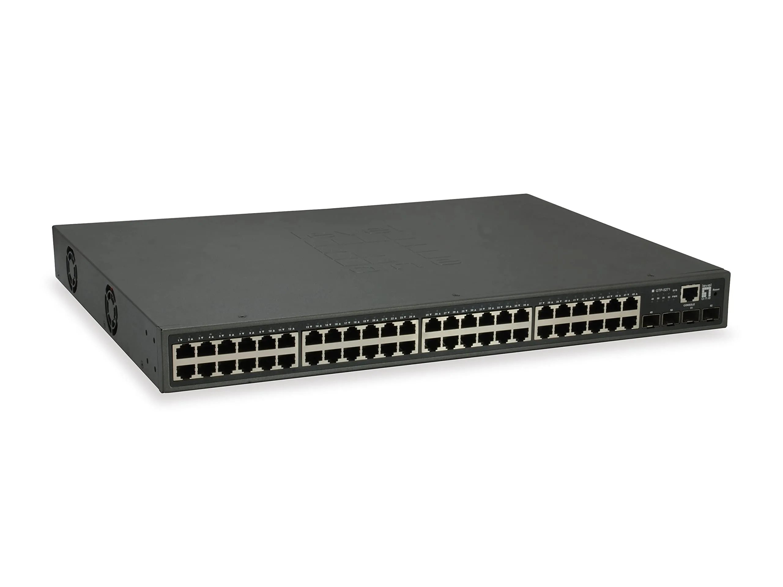 GEP-5271 LEVELONE 52-PORT L3 LITE MANAGED GIGABIT POE SWITCH