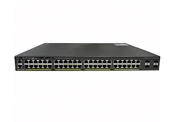 WS-C2960X-48LPS-L CISCO catlyst 2960x 24 GigE PoE 370W.2x10G SFP+. LAN Base