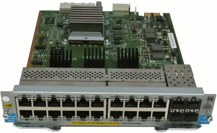 J9535A HP HP PROCURVE 20-PORT GIG-T POE+ / 4-PORT SFP V2 ZL MODULE
