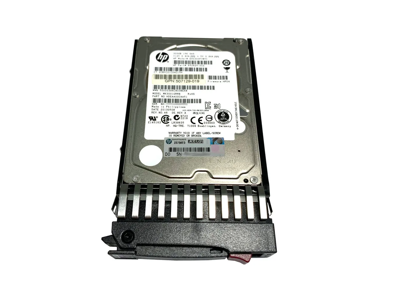 627195-001 HP HP 300GB 6G SAS 15K SFF (2.5in) HDD